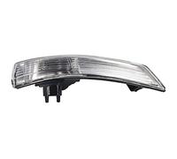 JKOKPMG Pantalla de luz de señal de giro para espejo retrovisor de coche, reemplazo de PC duradero, lado izquierdo y derecho, apto para Mondeo 2010 2014 OEM 1538488 8M51 13B383 AA (Lado izquierdo)