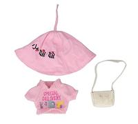 JKOKPMG Pato de Peluche Ropa Lavable Inodoro Agradable a la Piel Lindo Pato Amarillo Animales de Peluche Ropa para niños bebés niños pequeños Material de Felpa Suave Juego de 3 Piezas (Yo escribo)