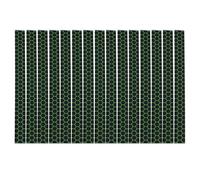 JKOKPMG Pegatinas universales termorretráctiles para Tiro con, 15 Unidades, Adhesivo de Doble Cara, Accesorios de Caza, Patrones Brillantes, Alta viscosidad para arqueros, Verde,