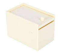 JKOKPMG Simulación Caja de araña Falsa Truco Broma Juguete Halloween Día de los Inocentes Regalo para niños Adultos Mordaza Divertida Broma práctica Color Blanco 9.3x6.3x5.6cm