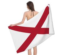 JKXUN Toallas de baño con la bandera del estado de Alabama para baño, súper suaves y absorbentes, toalla de baño grande, 32 x 52 pulgadas, peso ligero