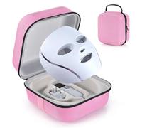 jkyoo Funda para máscara facial de luz roja compatible con máscara LED Shark CryoGlow, Rosa, 10.4*10.1*5.9