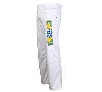 Jl Deporte Auténtico Capoeira Los Hombres Brasileños Artes Marciales Pantalones ('Capoeira' Imprimir Junto A La Pierna) - M
