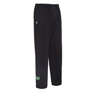 JL Sport Pantalones Auténticos Brasileños Capoeira Artes Marciales para Hombres (Negro) - S