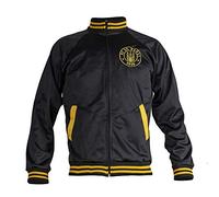 JL Sport St. Pauli Chaqueta de Fútbol Negra Ultras Clásico Vintage Retro XXL