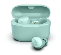 JLab Go Air Pop+ Auriculares Inalámbricos Bluetooth - 35h, Menta | Wireless Earbuds con Caja de Carga, Audífonos Bluetooth con Micrófono, Dual Connect, App