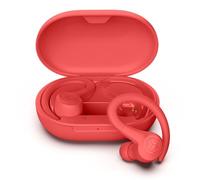JLab Go Air Sport+ Auriculares Bluetooth Deportivos - 35h+, Coral | Auriculares Inalámbricos Deportivos, Auricular Deportivo IP55 Resistente al Sudor, Audífonos Inalámbricos