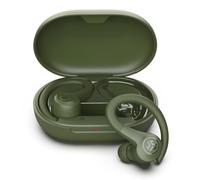 JLab Go Air Sport+ Auriculares Bluetooth Deportivos - 35h+, Verde | Auriculares Inalámbricos Deportivos, Auricular Deportivo IP55 Resistente al Sudor, Audífonos Inalámbricos