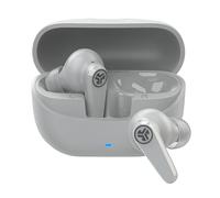 JLab Go Pods ANC - Auriculares inalámbricos Bluetooth con cancelación Activa de Ruido Híbrida, Autonomía 26h+, Llamadas Claras, Multipunto, Modo Ambiente, IP55, Audio Personalizable con App, Blanco