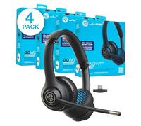 JLab Go Work Auriculares Inalámbricos 2ª Gen con Micro - 55h, Lote de 4