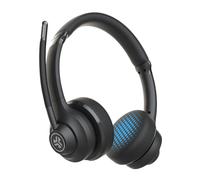 JLab GO Work Auriculares inalámbricos Bluetooth de botón 45 horas de reproducción, micrófono integrado