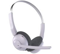 JLab Go Work Pop, Auriculares Inalambricos con Microfono 50 Tiempo de Reproducción - Auriculares Inalambricos PC, Cascos con Microfono - Inalámbrico Auriculares Oficina Teleoperador, Lila