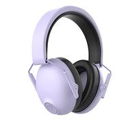 JLab JBuddies Protect Protectores Auditivos para Niños - Reducción de Ruido de 23dB NRR, Protectores Auriculares Ajustables para Niños, Bebés, Niños y Niñas - Lila