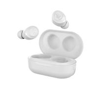 JLab JBuds Air Auriculares Inalambricos Bluetooth, True Wireless Auriculares y Funda de Carga USB con Resistencia al Sudor IP55 y Sonido EQ3 Personalizado (Blanco)