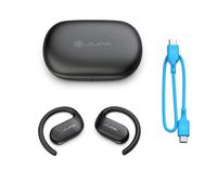 JLab - Open Sport Auriculares True Wireless Stereo (TWS) Dentro de oído Llamadas/Música/Deporte/Uso diario Bluetooth Negro