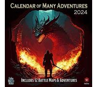 JLB012 2024 Calendar of Many Adventures