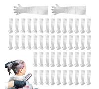 jlceh Guantes largos veterinarios - Guantes veterinarios de 33.4 pulgadas, manga de palpación, guantes de brazo completo de manga extra larga, guantes de destripado para limpieza del hogar, vestidor