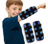 JLFDLLYYZQ 2 Piezas Daumen Saugen Stop Für Kindern, Tope De Succión Para El Pulgar Para NiñOs, Para Evitar Que Se Chupe Los Dedos Y Para No Morderse Las UñAs, Férula Para Pulgar Bebe(Dinosaurio Azul)