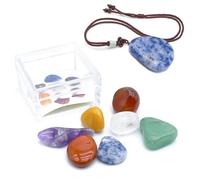 Jlkegfdf Cristales surtidos, piedras preciosas energéticas, seleccionadas a mano, surtidas, coloridas, piedras preciosas y cristales decorativos, pulidas naturales, de para Reiki