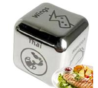Jlkegfdf Dados decisivos de comida, cita nocturna, qué para la cena, dados de decisión para parejas, él y ella, idea de noche de cita, diversión romántica para Año Nuevo, cumpleaños