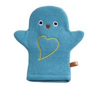 Jlkegfdf Manopla de baño para niños, exfoliante corporal de baño, guantes de lavado de doble cara en bonito estilo animal, guantes de lavado fáciles de transportar para niños, niñas, bebés y