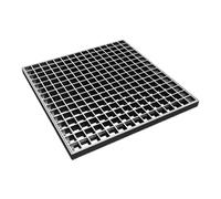 JLLEIZYZ Arqueta 60x60 con Tapa, Rejilla Desague Jardin, Antioxidantes y Antienvejecimiento, Adecuadas para Vías Fluviales, Patios, Garajes(50x50x3cm/20x20x1.2in)
