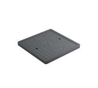 JLLEIZYZ Arqueta 60x60 con Tapas, Tapa de Alcantarillado, Material de Resina Cuadrada, Adecuado para Aceras, Áreas Comerciales, Patios(60x60x4cm/24x24x1.6in)
