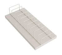 JLLEIZYZ Expositor Compacto for Azulejos, Estante Exhibición Muestras, Gran Capacidad, Multifuncional, Ideal para Exhibir Azulejos, Piedra y Muestras(Gray,35x16x2.5cm/14x6.3x1in)