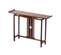 JLLEIZYZ Mesa Consola Recibidor, Movel de All Entrada, Bordes Elevados, Capacidad de Carga de 150 Kg, Fácil Montaje, Apta para Oficinas y Vestíbulos(85x30x120cm/33x12x47in)