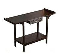 JLLEIZYZ Mesa Consola Recibidor, Movel de All Entrada con Cajones, Capacidad de Carga de 100 Kg, Adecuada para Oficinas, Salas de Estudio y Salones de Té(100x50x33cm/39x20x13in)