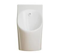 JLLEIZYZ Orinal Adulto, Orinales Masculinos, Sistema de Descarga Tipo Cascada, Diseño Antiobstrucción, Apto para Uso Doméstico y Comercial(White)