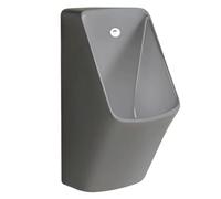 JLLEIZYZ Orinales para Hombres, Centros Comerciales Orinale, Fabricado en Cerámica Cocida a Alta Temperatura con Sistema de Descarga Tipo Cascada(Gray)