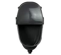 JLLEIZYZ Orinatoio Montato a Parete con Copertura, Orinatoios Senza Acqua per WC, Descarga sin Agua, Diseño a Prueba de Salpicaduras y Resistente a Obstrucciones(Black)