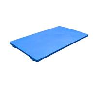 JLLEIZYZ Palet de Plástico Ligero, Palets Industriales, Apilables, Resistentes a la Humedad y Fáciles de Limpiar, Adecuados para Almacenamiento, Logística(100x60x5cm/39x24x2in)