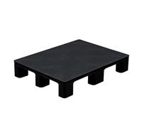 JLLEIZYZ Palet Industriales, Palés Apilables, Capacidad de Carga de Grado Industrial, Aplicaciones Versátiles, Adecuados para Almacenamiento y Logística(Black,80x60x14cm/31x24x5.5in)