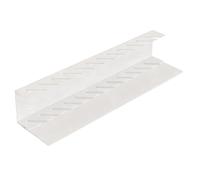 JLLEIZYZ Soporte de Muestra Montado en Pared, Expositor Metálico de Escritorio la Instalación en la Pareds Ahorra Espacio y es Adecuada para Materiales Cerámicos(White,15x25x80cm/6x10x31in)