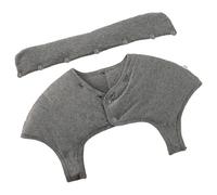 Jlobnyiun Almohadilla térmica de hombro - Calentador de hombro cálido para cuello y espalda - Calentador de cuello sin mangas con peso para mamá