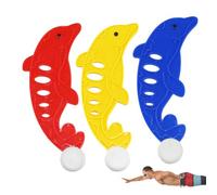 Jlobnyiun Aqua Dive Kit - Paquete de dibujos animados de delfines, juguete de natación hundido, paquete de ejercicios subacuáticos con función de descenso equilibrado | Desarrollo de habilidades para