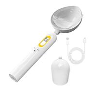 Jlobnyiun Báscula de cuchara - Cabeza electrónica desmontable 0,1 - 500 gramos, báscula con cuchara para alimentos en la cocina | para dulces, cocina, preparaciones especias, senderismo, restaurante