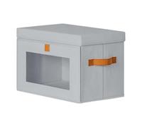 Jlobnyiun Closet Organizer - Large Foldable Stackable Clothes Storage Bins