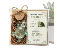 Jlobnyiun Cute Sea Turtle Miniature - Resin Heartwarming Figurine