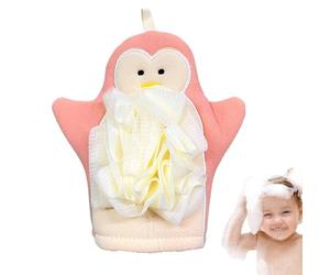 Jlobnyiun GRUDER MITT, GROPBING GLANTS PARA CUERPO | Lindos guantes de matorral de mano - Toalla de espuma elástica, ducha adecuada para calmar, limpia tu piel