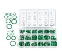 Jlobnyiun Kit O Ring AC | 270 Piezas de Caucho Kit Juntas AC | Piezas de Coche para Vacío Aire Acondicionado Compresor Motor Colector