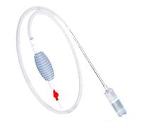 Jlobnyiun Limpiador De para Acuarios: Bomba De Sifón Transparente, Herramienta De Eliminación De Agua para Peceras con De Flujo Rápido Que Brinda Una Limpieza Sin Complicaciones | Kit Práctico Par