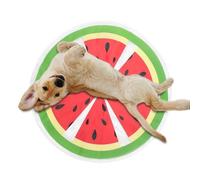 Jlobnyiun Matro de refrigeración para gatos, alfombrilla de enfriamiento para gatos - Almohadilla sensorial 'agua,Motivos de frutas de refrigeración por agua camas para