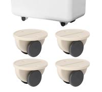 Jlobnyiun Mini ruedas, Mini ruedas, ruedas fijas, ruedas pequeñas para cajas de almacenamiento, patas rodantes adhesivas para dispositivos pequeños