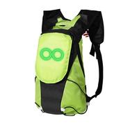 Jlobnyiun Mochila LED para Moto - Mochila Con Luz Ambiental,Bolsa Con Brillo Seguro Accesorio Deportivo Para Paseo Nocturno en Scooter Correr Senderismo Bicicleta Campamento Hombres Mujeres