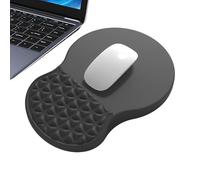 Jlobnyiun Orthopaedic Desk Mat - Padded Silicone Gel, Smooth Microfiber, Anti Friction Texture | Therapeutic Computer Peripheral Accessory For Gaming Station Study Room Library Apartment Dormitory