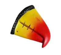 Jlobnyiun Pico de pájaro animal, banda elástica realista de pico de loro, nariz de hocico de animal, accesorios de nariz para cosplay, disfraz de Halloween, accesorio de cosplay para fiestas temáticas