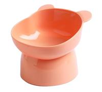 Jlobnyiun - Tazones inclinados para gatos - Cuenco de comida para gatos elevado inclinado para mascotas, cuenco de comida para gatos elevado, antisalpicaduras con protección inclinada para gatos